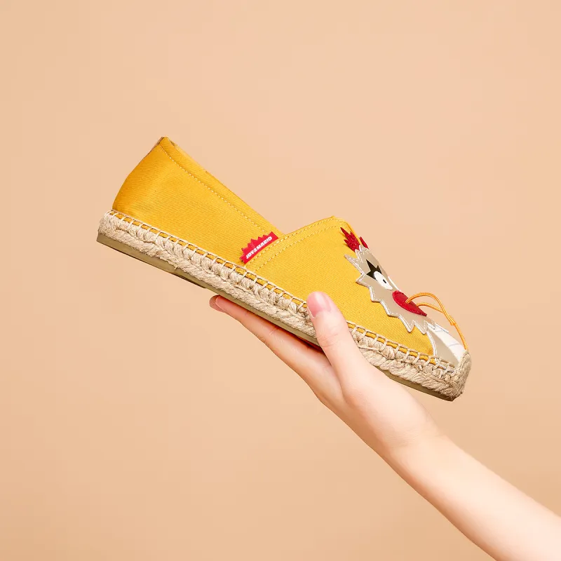 Joy&Mario Espadrilles Women's Black/Red/Beige/Yellow-28