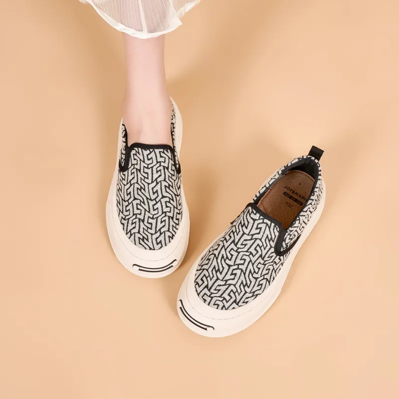 Joy&Mario Loafers Unisex Apricot/Black-14