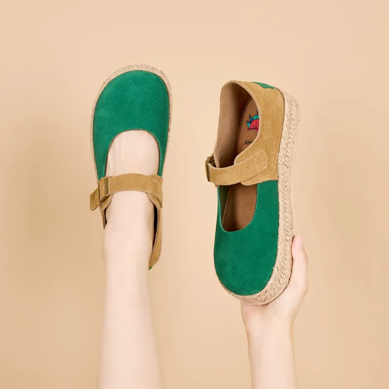 Joy&Mario Espadrilles Women's Brown/Red/Yellow-20
