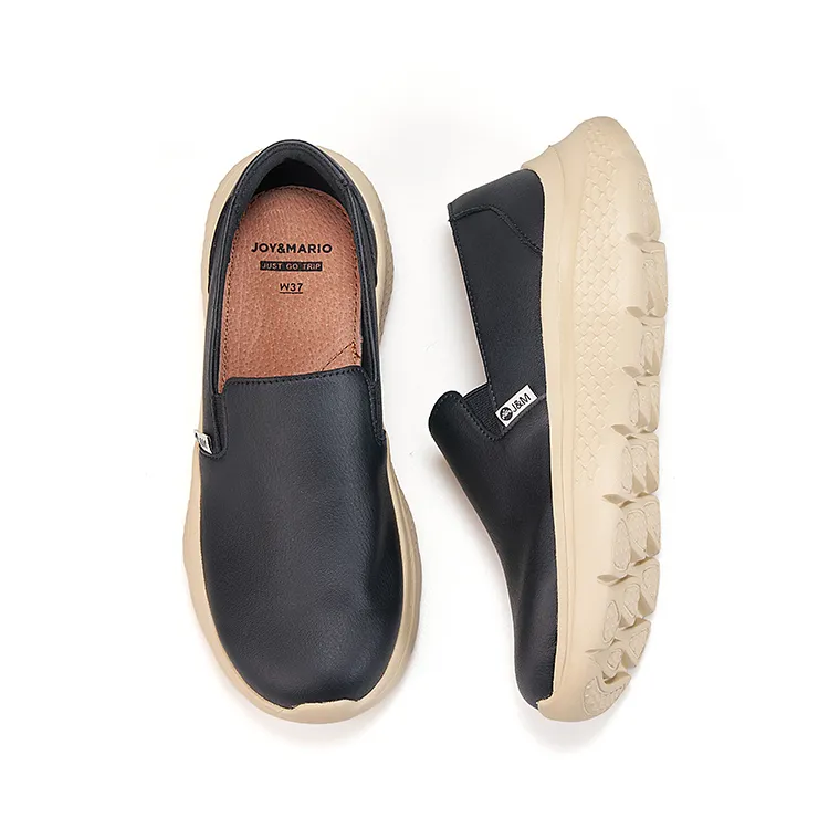 Joy&Mario Lightweight Height Increasing Rebound Low-Top Casual Shoes Women's-4