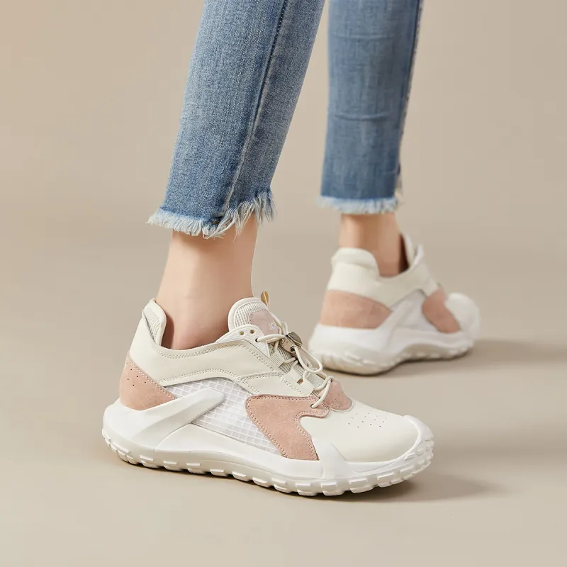 Joy&Mario Breathable Height Increasing Low-Top Casual Shoes Women's-16