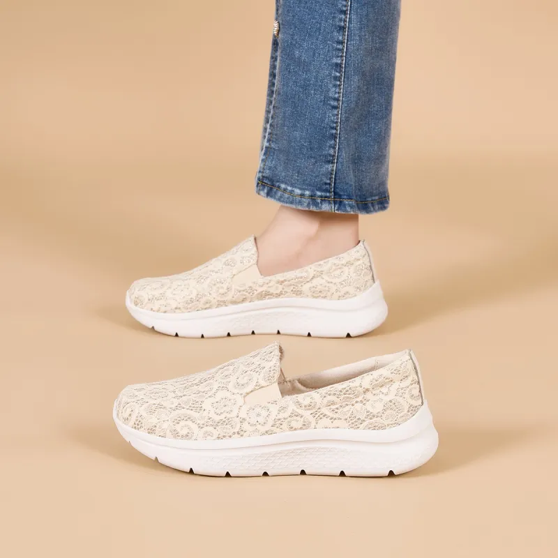 Joy&Mario Breathable Lightweight Low-Top Casual Shoes Women's-7