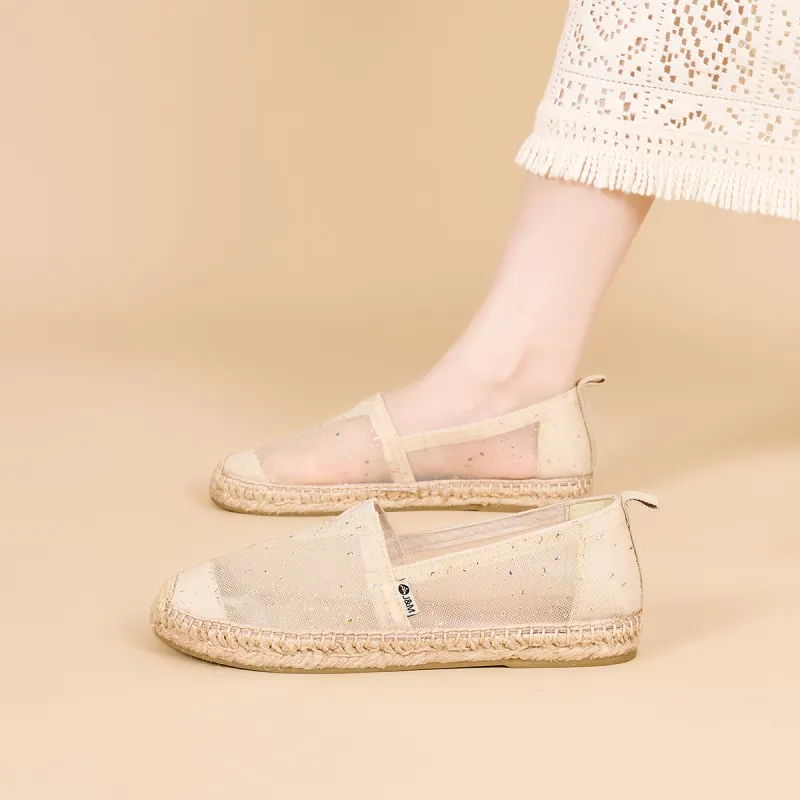 Joy&Mario Espadrilles Women's Black/Apricot-12