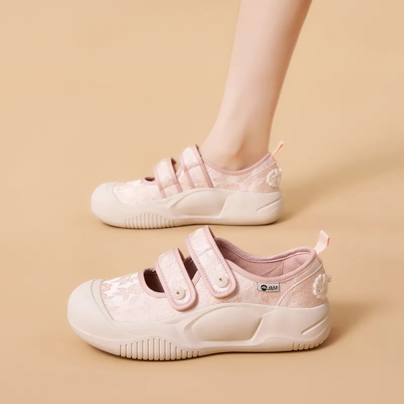 Joy&Mario Casual Single Shoes 4CM Women's-17