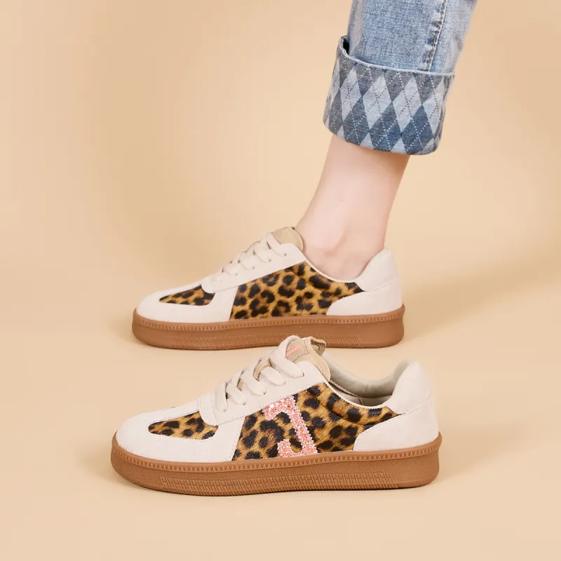 Joy&Mario Height Increasing Low Top Skateboard Shoes Women's-4
