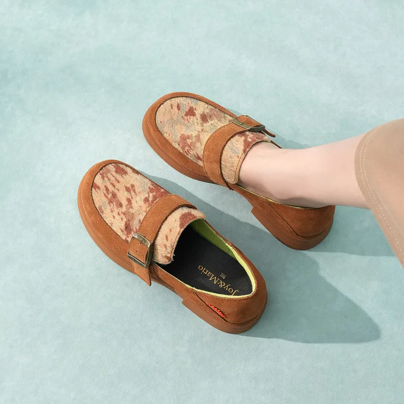 Joy&Mario Loafers Women's Camel/Coffee-8