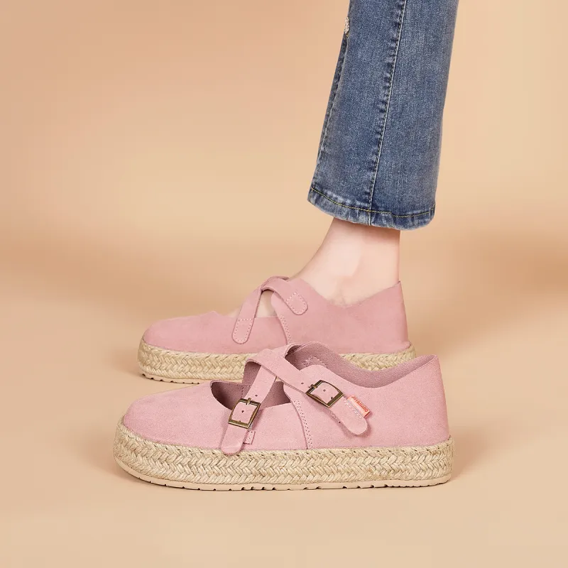 Joy&Mario Espadrilles Women's Beige/Camel/Pink-20