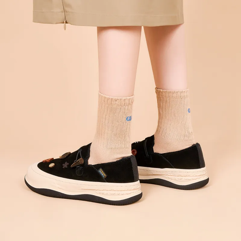 Joy&Mario Loafers Women's Camel/Black/Gray-38
