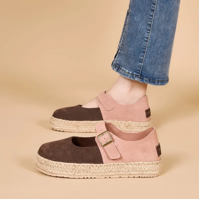 Joy&Mario Espadrilles Women's Brown/Red/Yellow-11