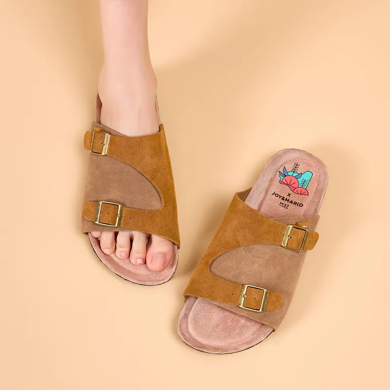 Joy&Mario Slide Slippers Unisex-5