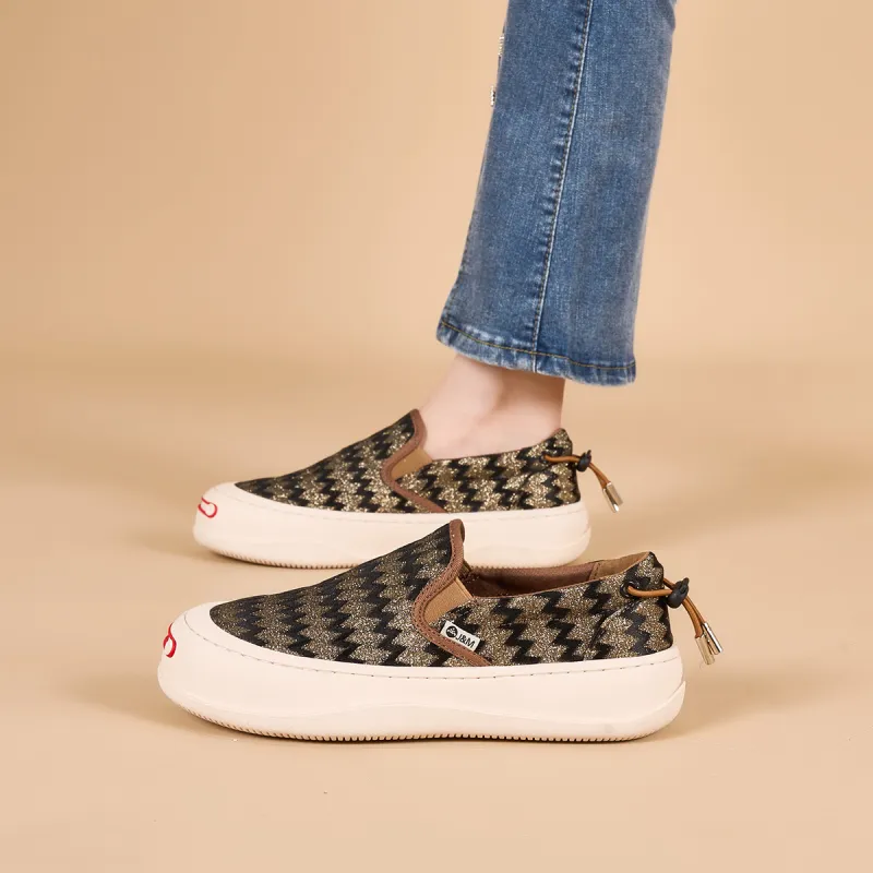 Joy&Mario Low-Top Skateboard Shoes 3.5cm Women's-4