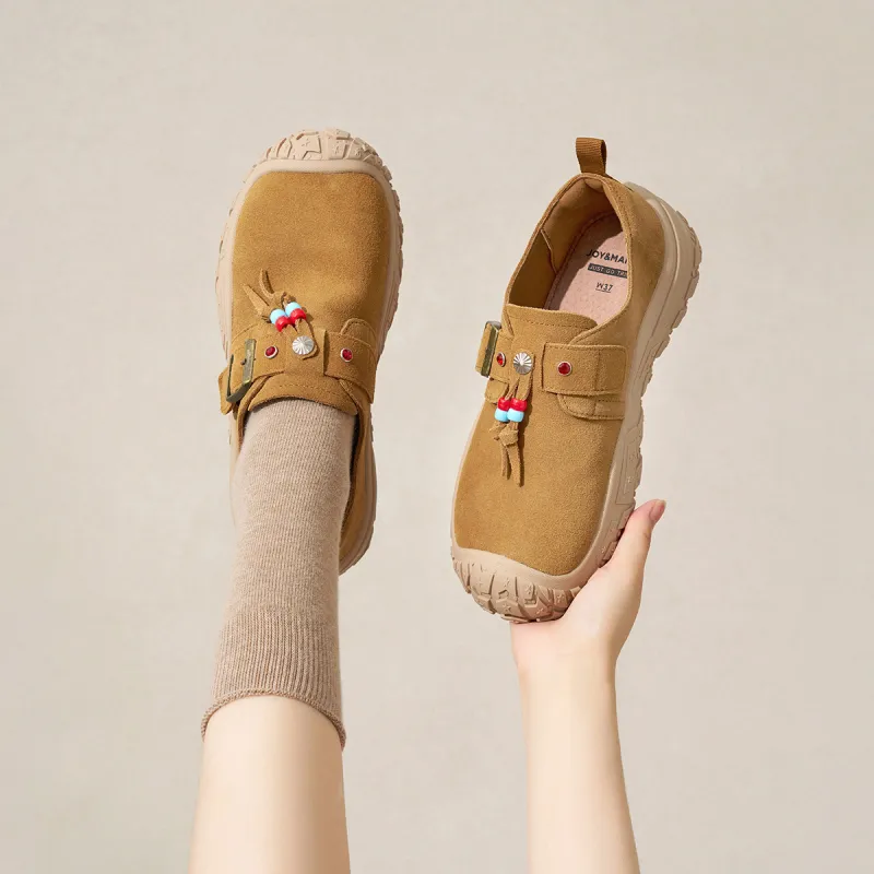 Joy&Mario Height Increasing Low-Top Casual Shoes Women's-7