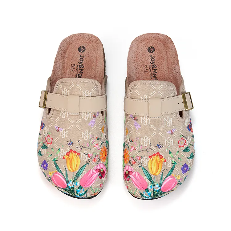 Joy&Mario Slip Resistant Closed Toe Slippers Unisex-3