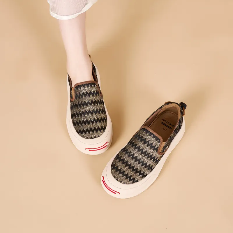 Joy&Mario Low-Top Skateboard Shoes 3.5cm Women's-6