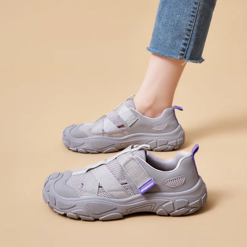 Joy&Mario Anti-Slip Wear-Resistant Low-Top Casual Shoes Women's-18