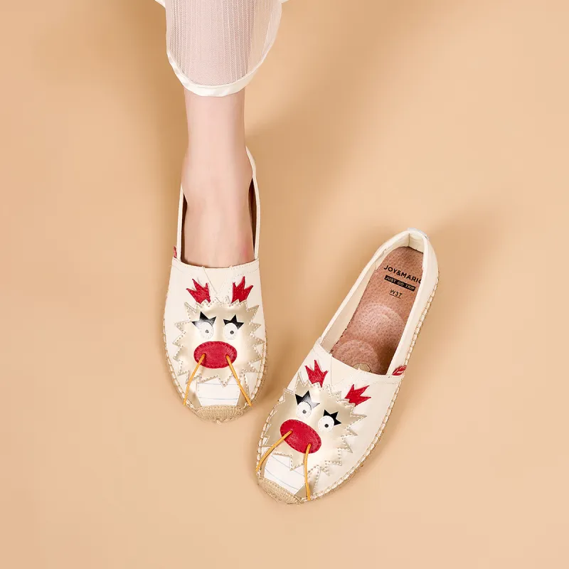 Joy&Mario Espadrilles Women's Black/Red/Beige/Yellow-21
