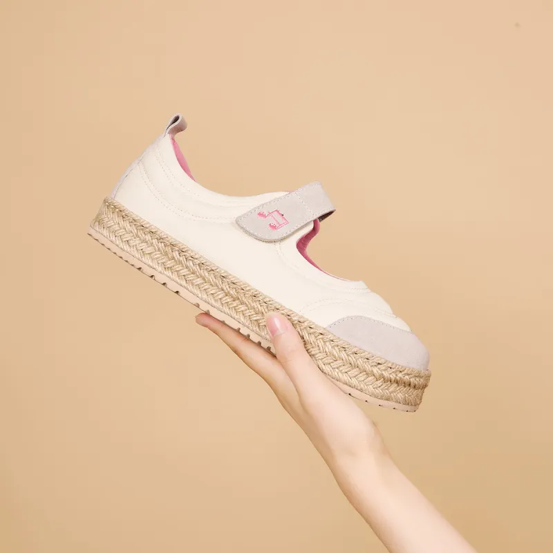 Joy&Mario Breathable Height Increasing Low-Top Casual Shoes Women's-13