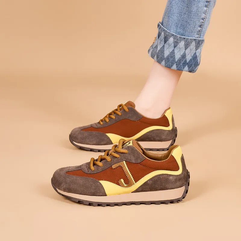 Joy&Mario Height Increasing Low-Top Casual Shoes Women's-10