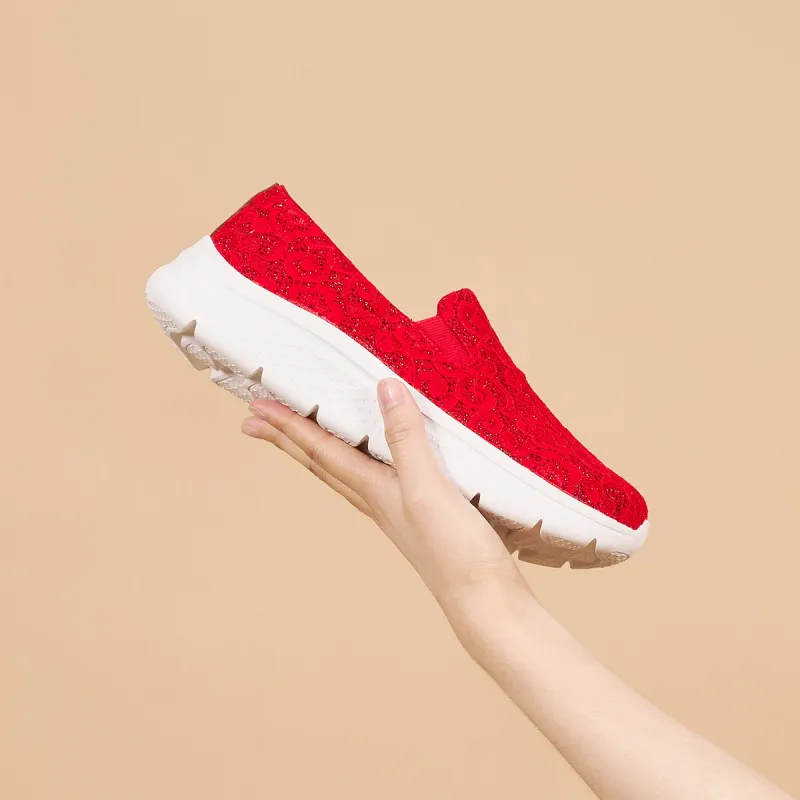 Joy&Mario Breathable Lightweight Low-Top Casual Shoes Women's-19