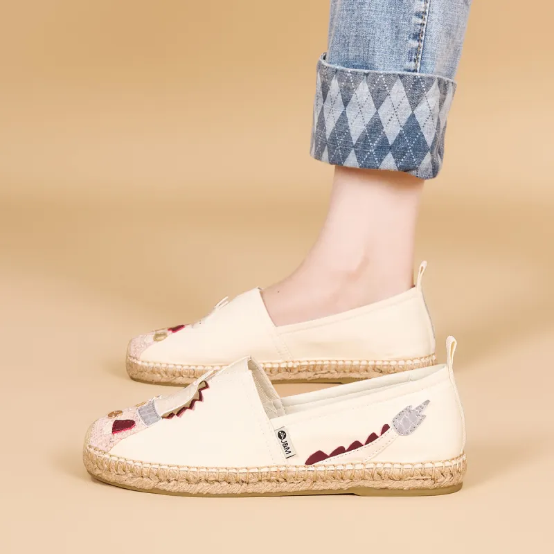 Joy&Mario Espadrilles Women's Beige/Yellow/Pink/Red-7