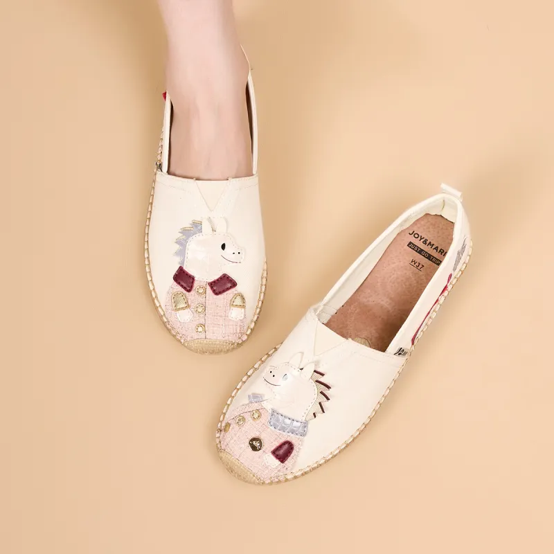 Joy&Mario Espadrilles Women's Beige/Yellow/Pink/Red-6