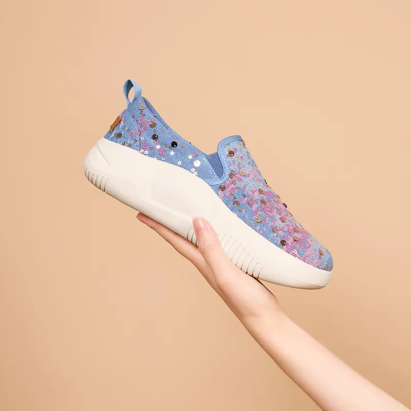 Joy&Mario Lightweight Height Increasing Low-Top Casual Shoes Women's-13