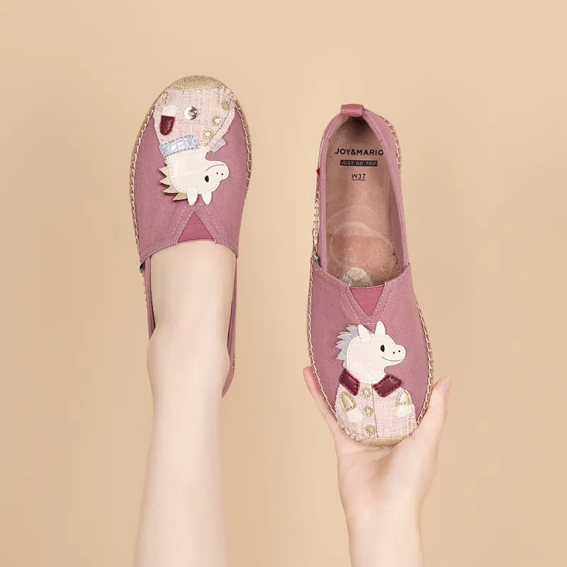 Joy&Mario Espadrilles Women's Beige/Yellow/Pink/Red-20