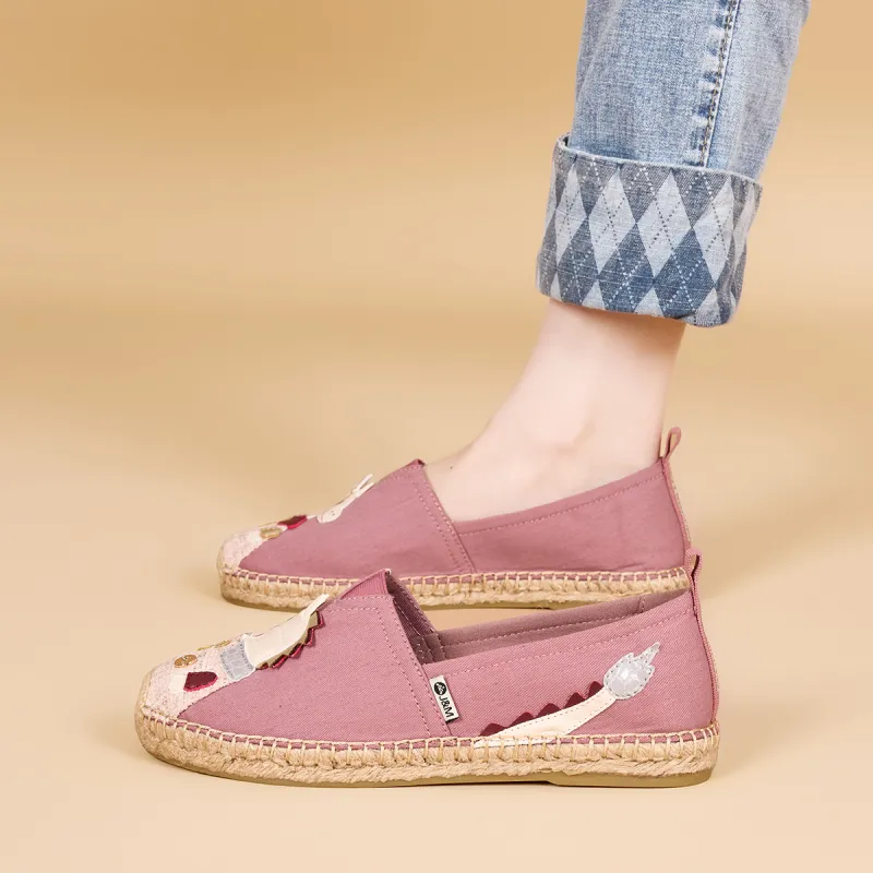 Joy&Mario Espadrilles Women's Beige/Yellow/Pink/Red-22