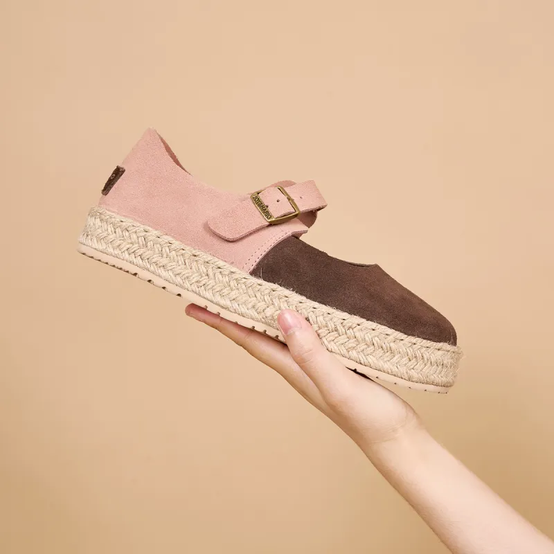 Joy&Mario Espadrilles Women's Brown/Red/Yellow-12