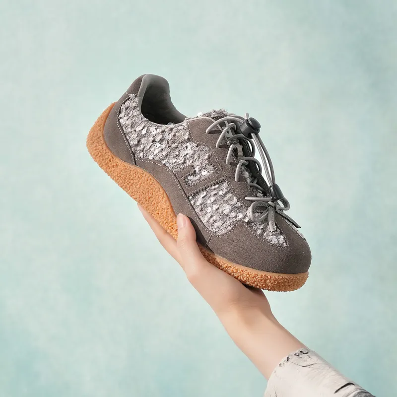 Joy&Mario Height Increasing Low-Top Casual Shoes Women's-6