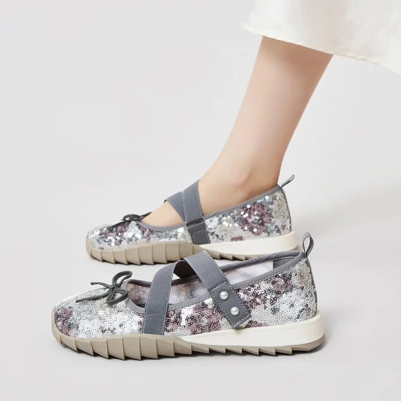 Joy&Mario Casual Shoes Women's Silver-4
