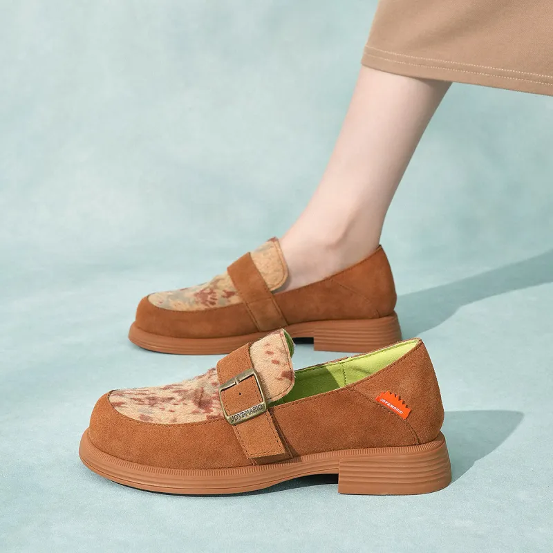 Joy&Mario Loafers Women's Camel/Coffee-5