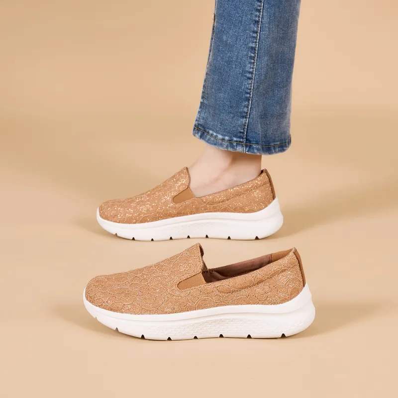 Joy&Mario Breathable Lightweight Low-Top Casual Shoes Women's-14