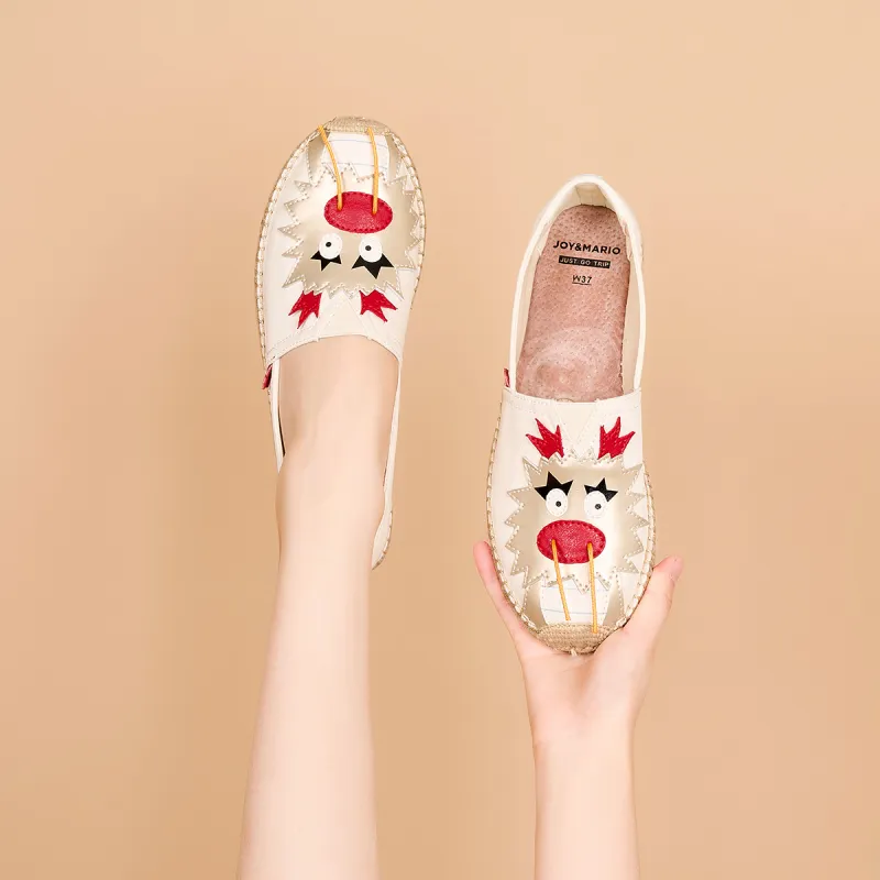 Joy&Mario Espadrilles Women's Black/Red/Beige/Yellow-19