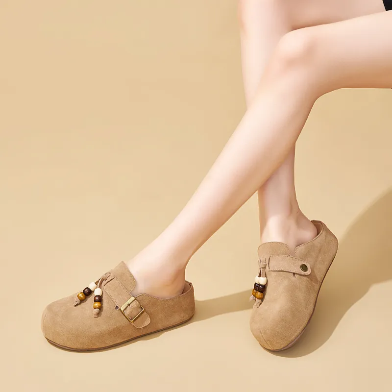 Joy&Mario Slip Resistant Quick Dry Closed Toe Slippers Women's-1