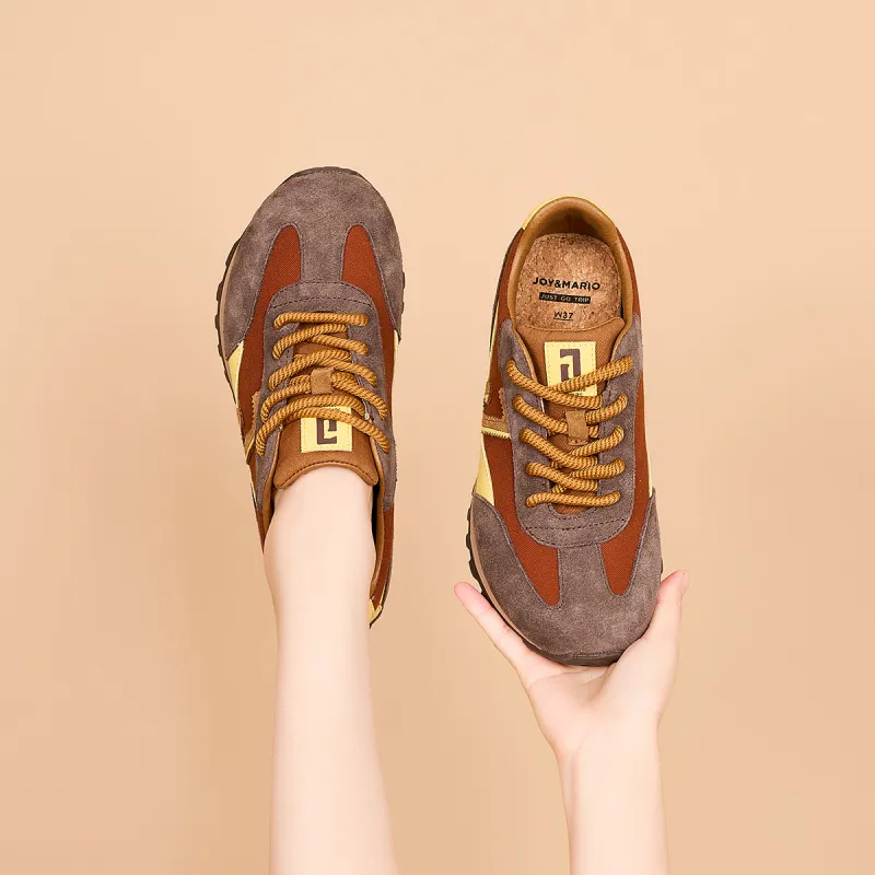 Joy&Mario Height Increasing Low-Top Casual Shoes Women's-13