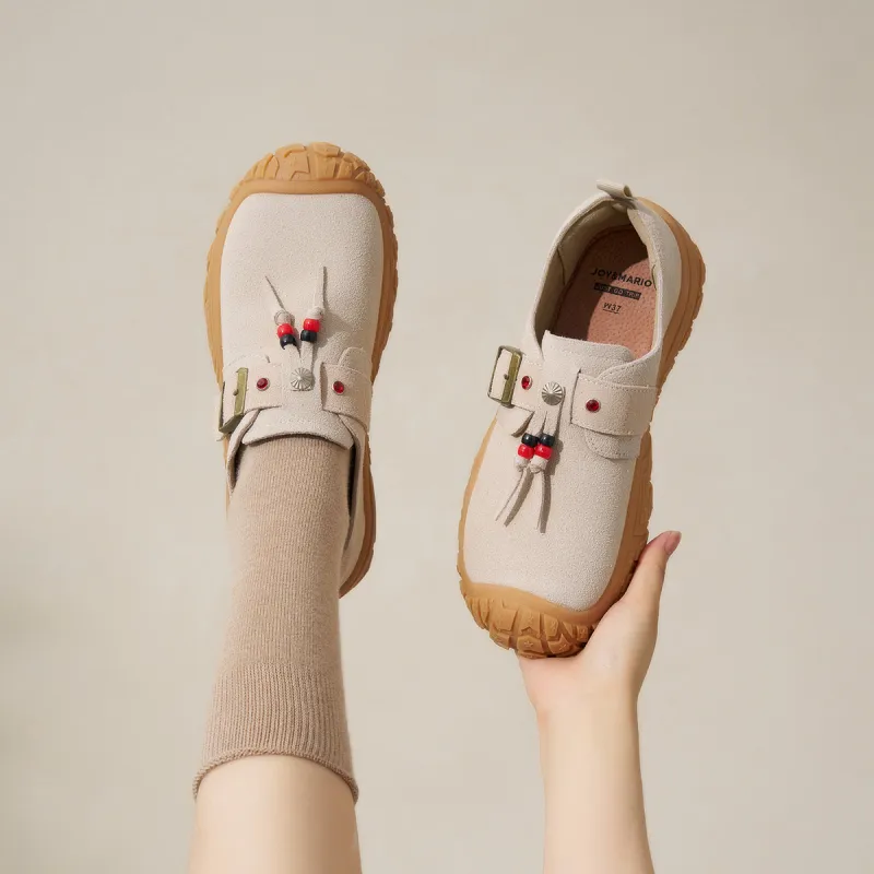 Joy&Mario Height Increasing Low-Top Casual Shoes Women's-14