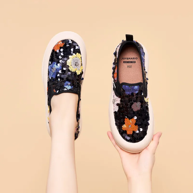 Joy&Mario Low-Top Skateboard Shoes Women's-4