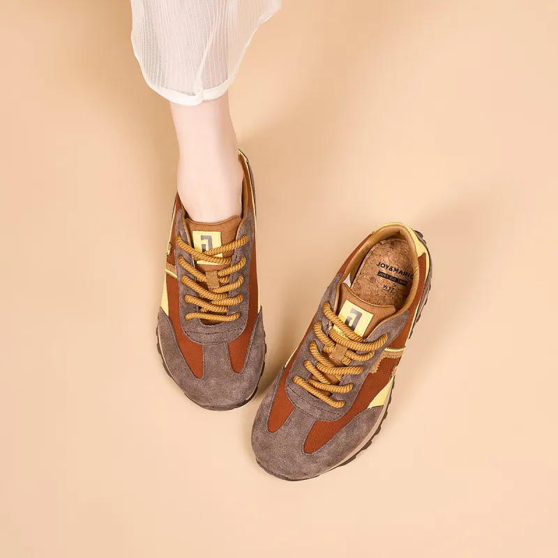 Joy&Mario Height Increasing Low-Top Casual Shoes Women's-12