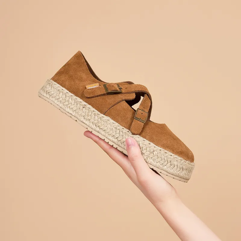 Joy&Mario Espadrilles Women's Beige/Camel/Pink-12