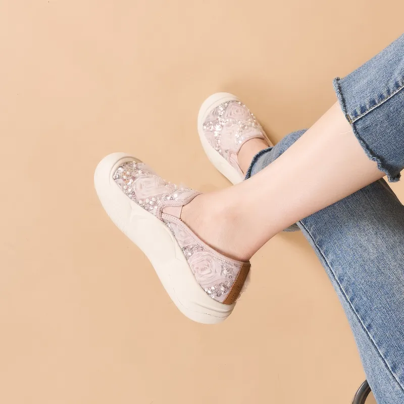 Joy&Mario Casual Single Shoes 4cm Women's-17
