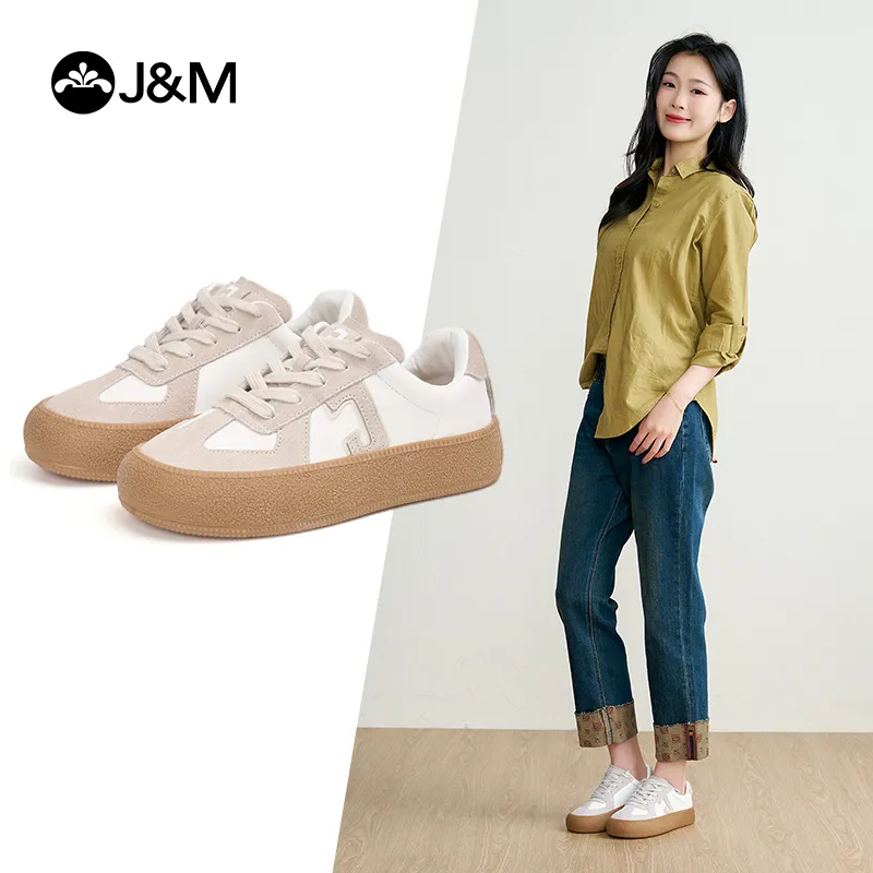 Joy&Mario Height Increasing Low Top Skateboard Shoes Women's-1