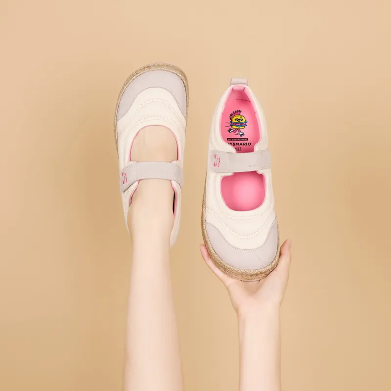 Joy&Mario Breathable Height Increasing Low-Top Casual Shoes Women's-15