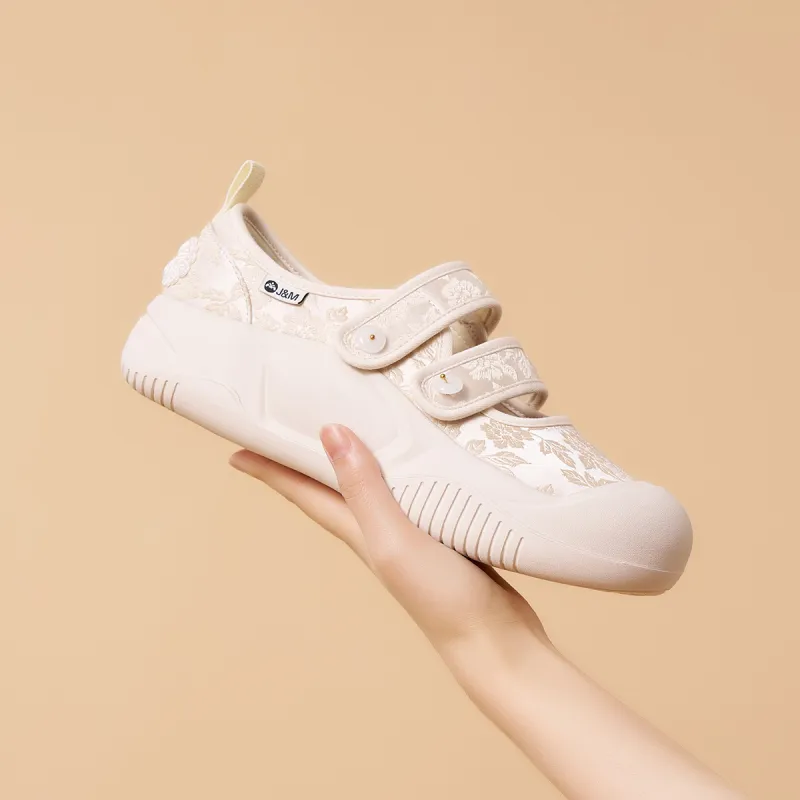Joy&Mario Casual Single Shoes 4CM Women's-23