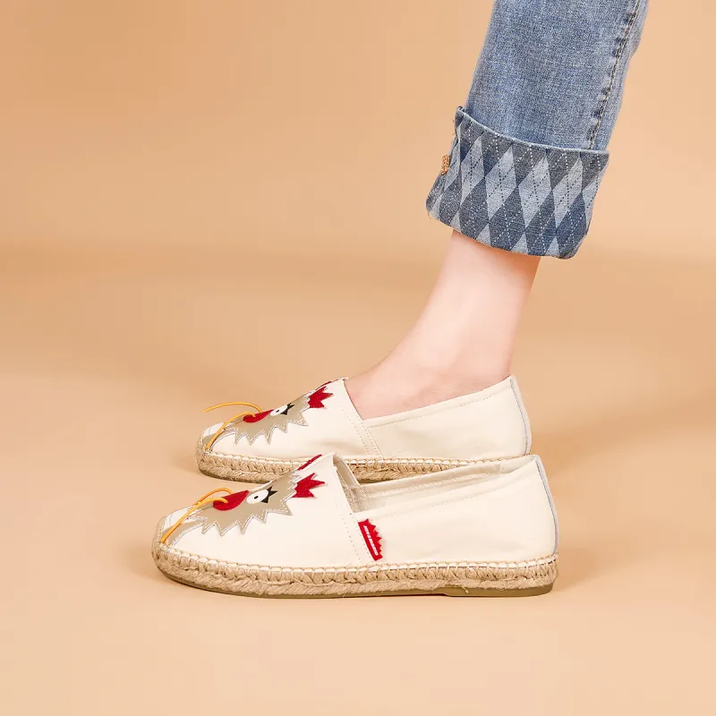 Joy&Mario Espadrilles Women's Black/Red/Beige/Yellow-22