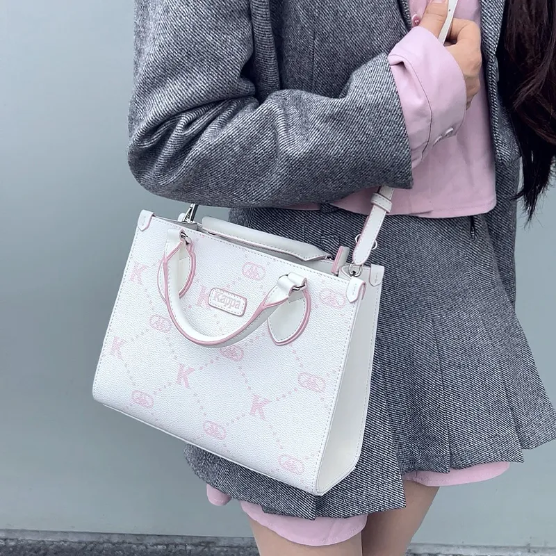 Kappa PVC Handbag Regular Women's Cherry Blossom Pink-3