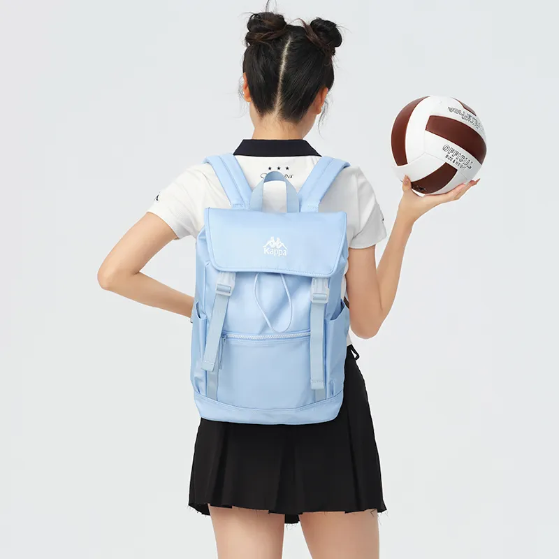 Kappa Polyester Laptop Bag Backpack Tubas Unisex Baby Blue-3