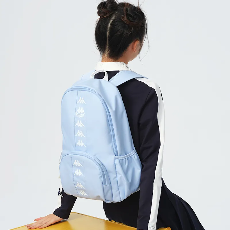 Kappa Polyester Laptop Bag Backpack Tubas Unisex Baby Blue-3