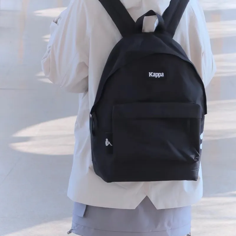 Kappa Polyester Backpack Regular Unisex Classic Black-4