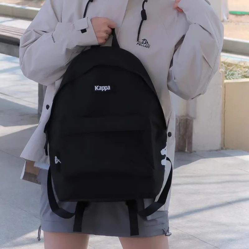 Kappa Polyester Backpack Regular Unisex Classic Black-5